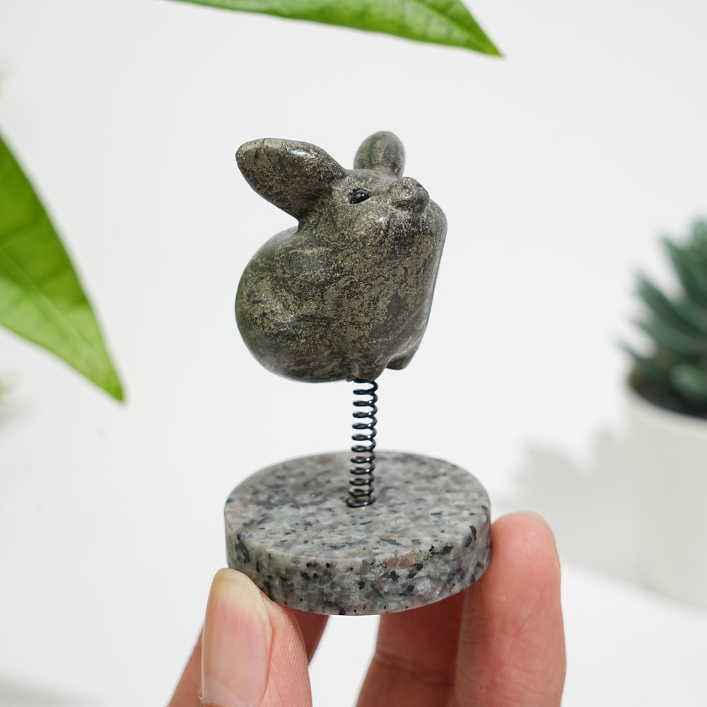 Natural Crystal Cute Flying Pig Ornament