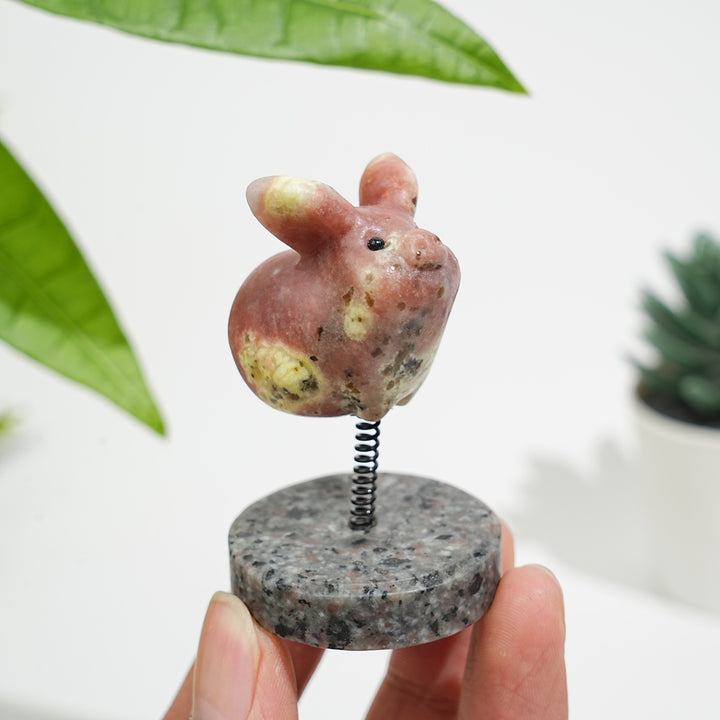Natural Crystal Cute Flying Pig Ornament