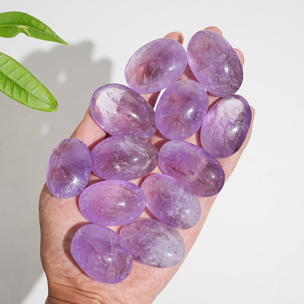 Natural Crystal Ametrine Palmstone