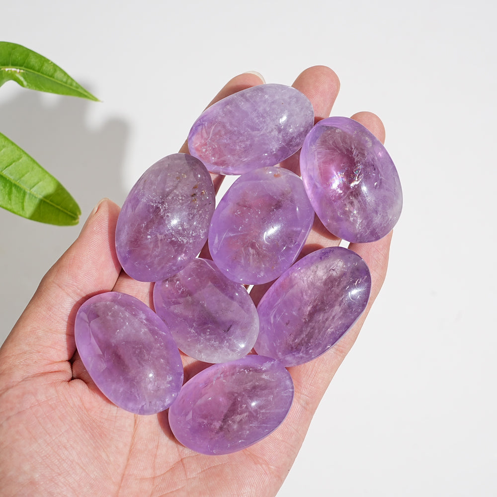 Natural Crystal Ametrine Palmstone