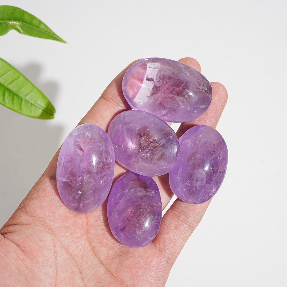Natural Crystal Ametrine Palmstone