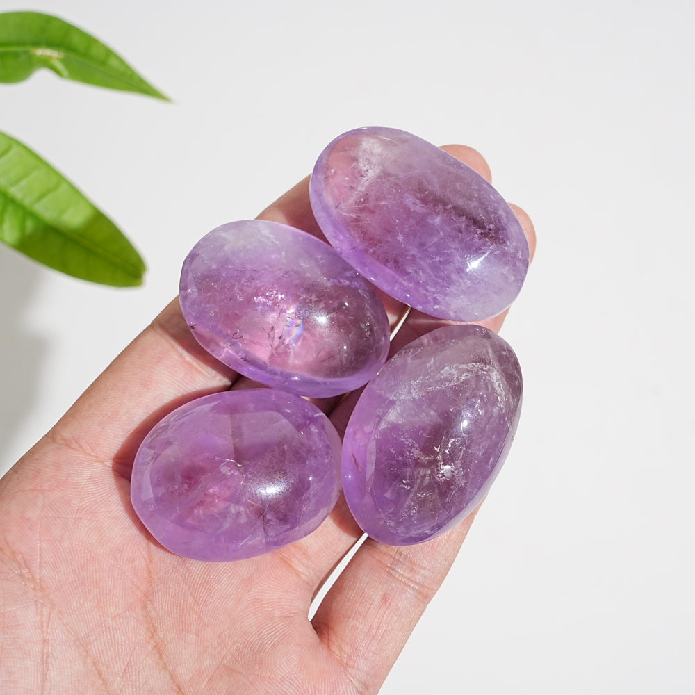 Natural Crystal Ametrine Palmstone