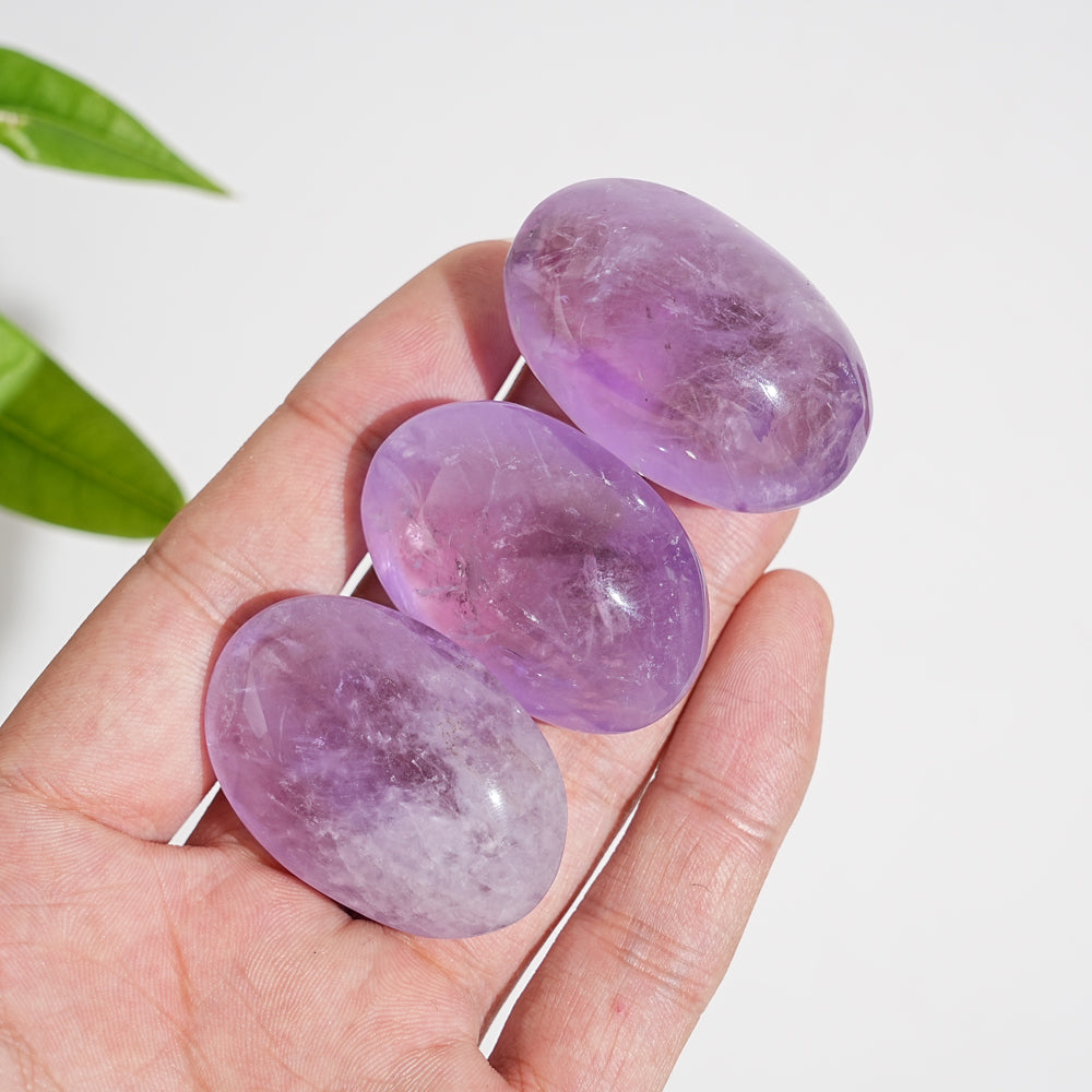 Natural Crystal Ametrine Palmstone