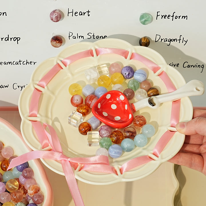 KIKICRYSTAL Cuillère d'abondance cristalline