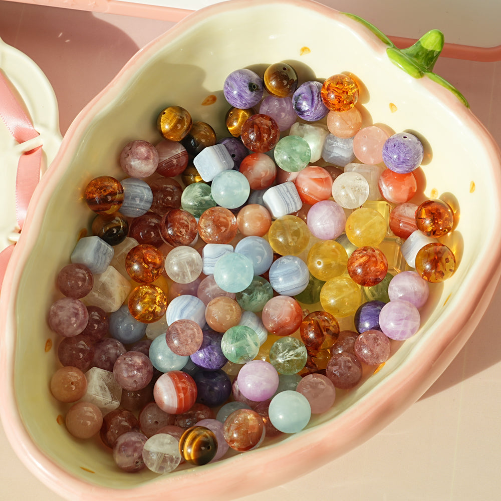 KIKICRYSTAL Cuillère d'abondance cristalline