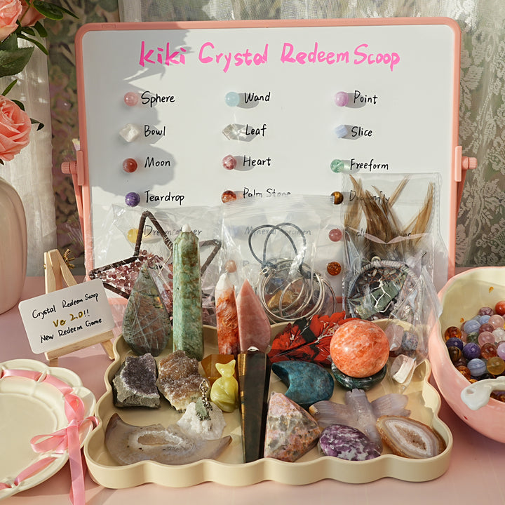 KIKICRYSTAL Cuillère d'abondance cristalline