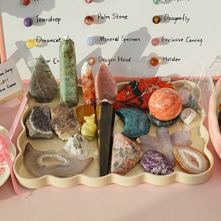 KIKICRYSTAL Cuillère d'abondance cristalline