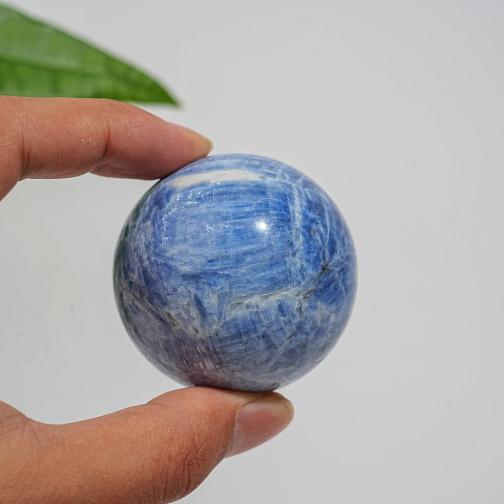 Natural Crystal Blue Kyanite Sphere