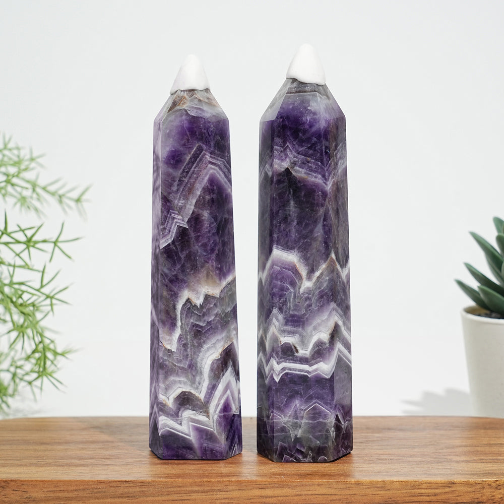 Natural Crystal Dream Amethyst Beautiful Point