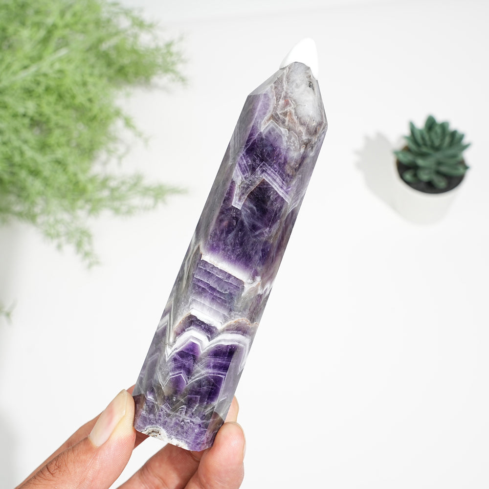 Natural Crystal Dream Amethyst Beautiful Point