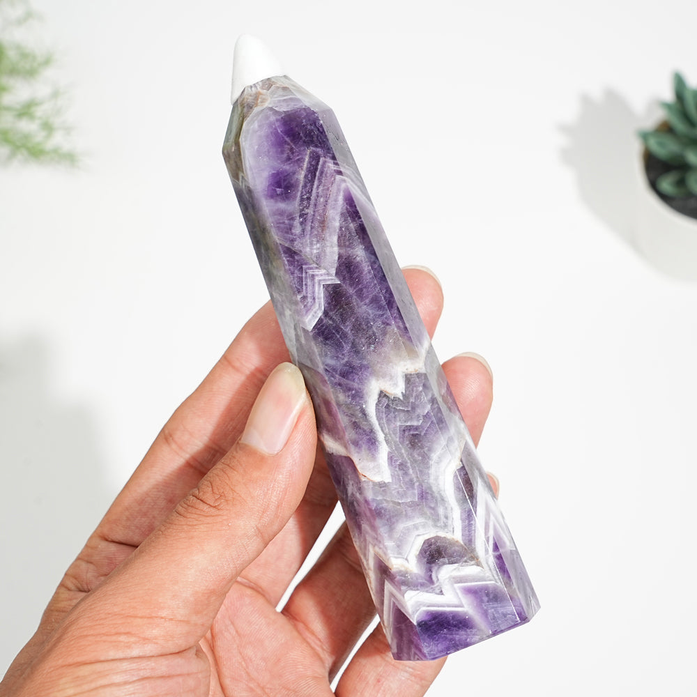 Natural Crystal Dream Amethyst Beautiful Point