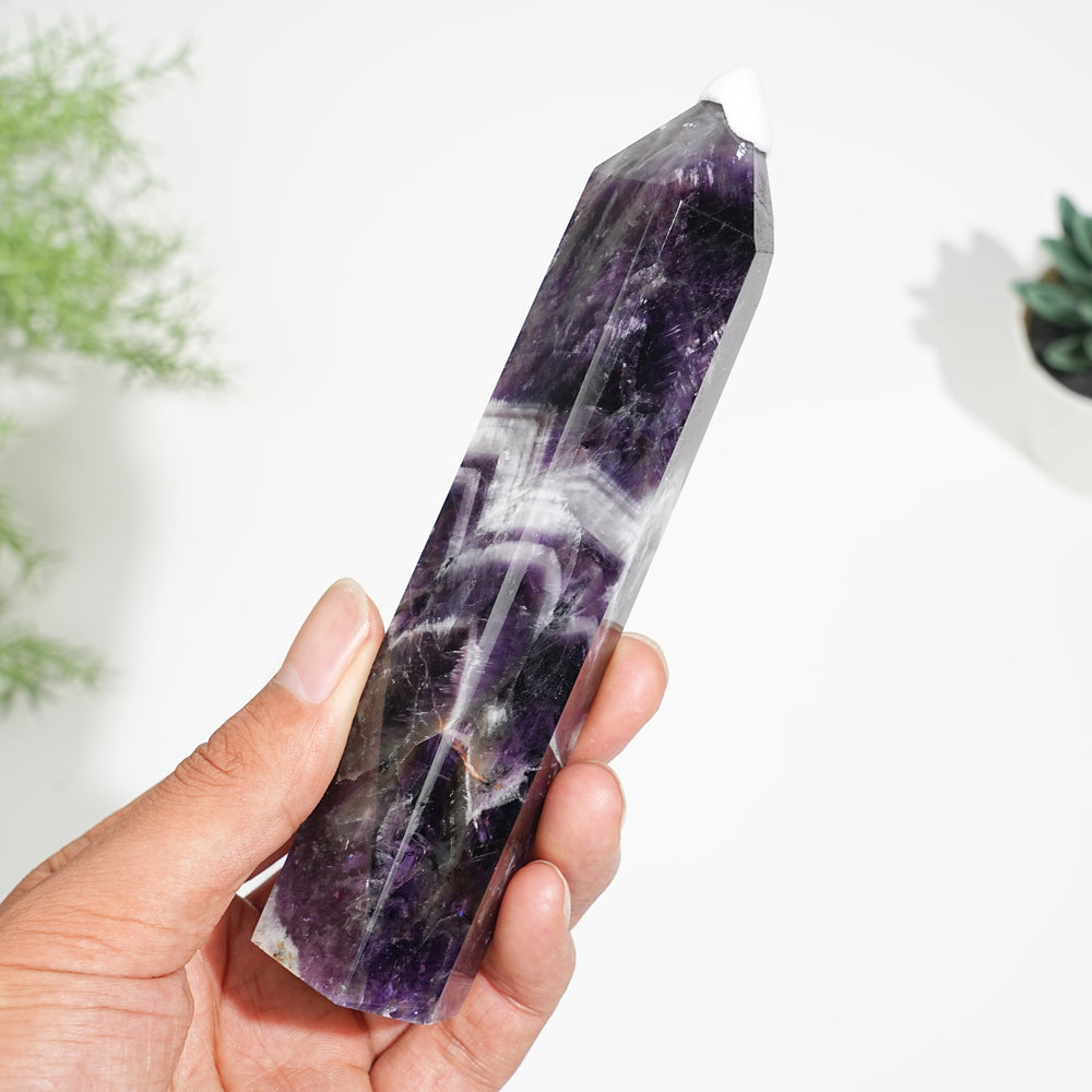 Natural Crystal Dream Amethyst Beautiful Point