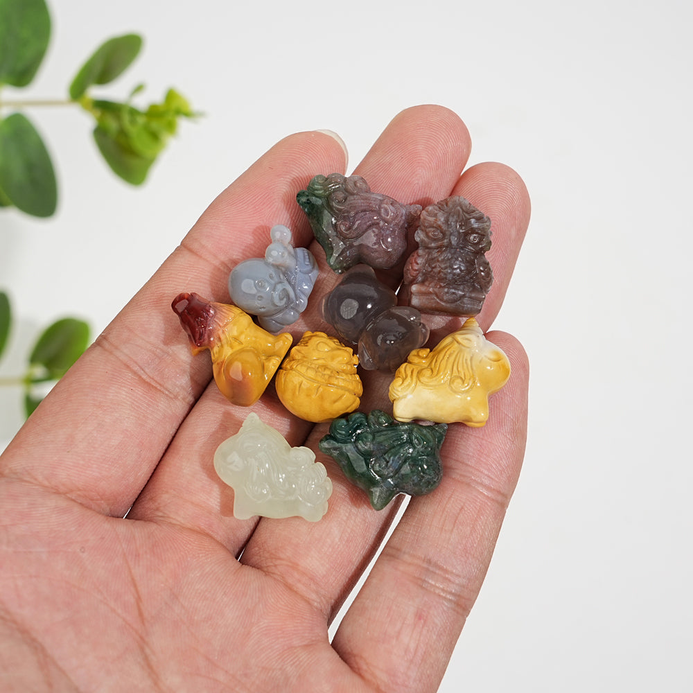 Natural Crystal Assorted Animal Carvings