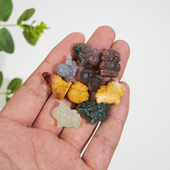 Natural Crystal Assorted Animal Carvings