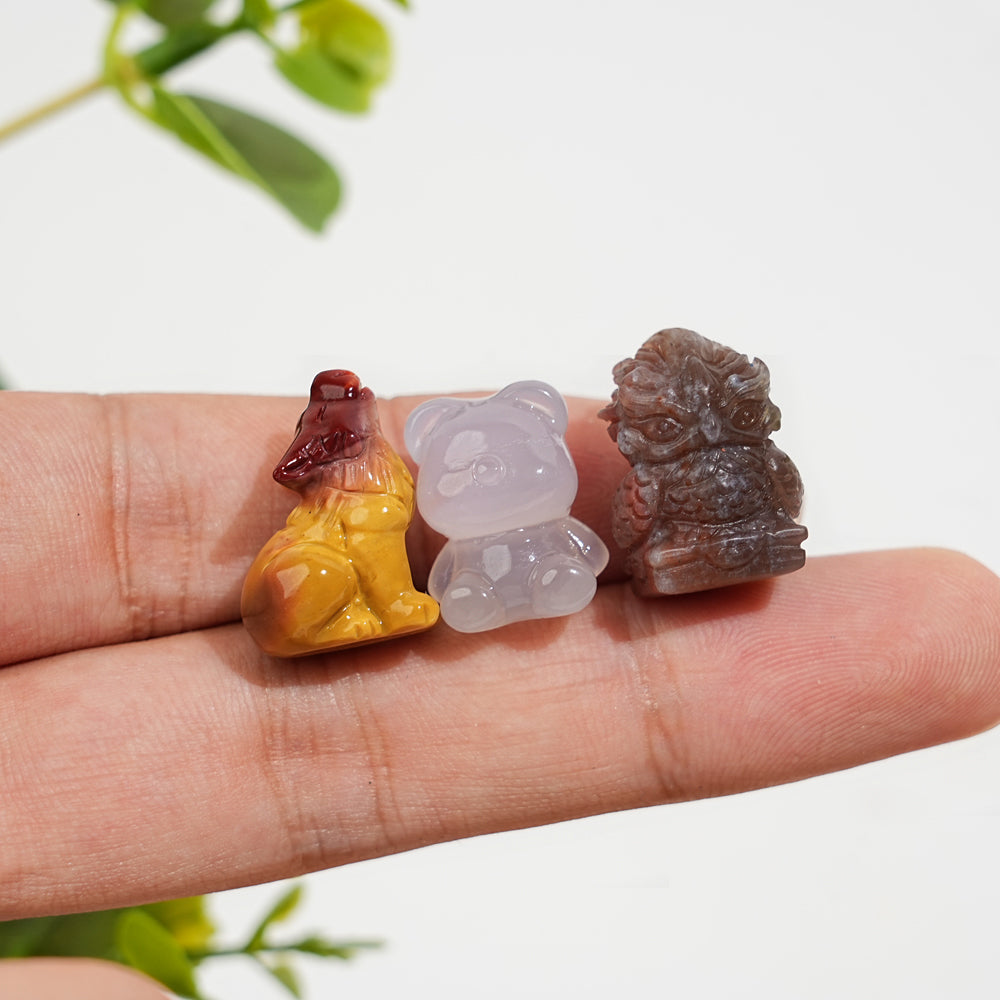 Natural Crystal Assorted Animal Carvings