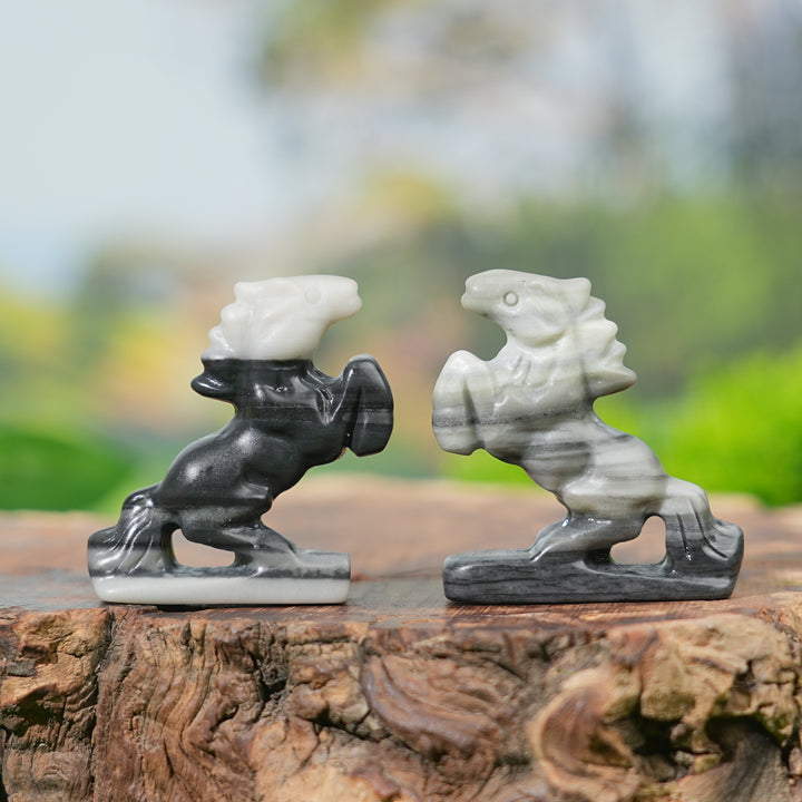 Natural Crystal Carving Horse