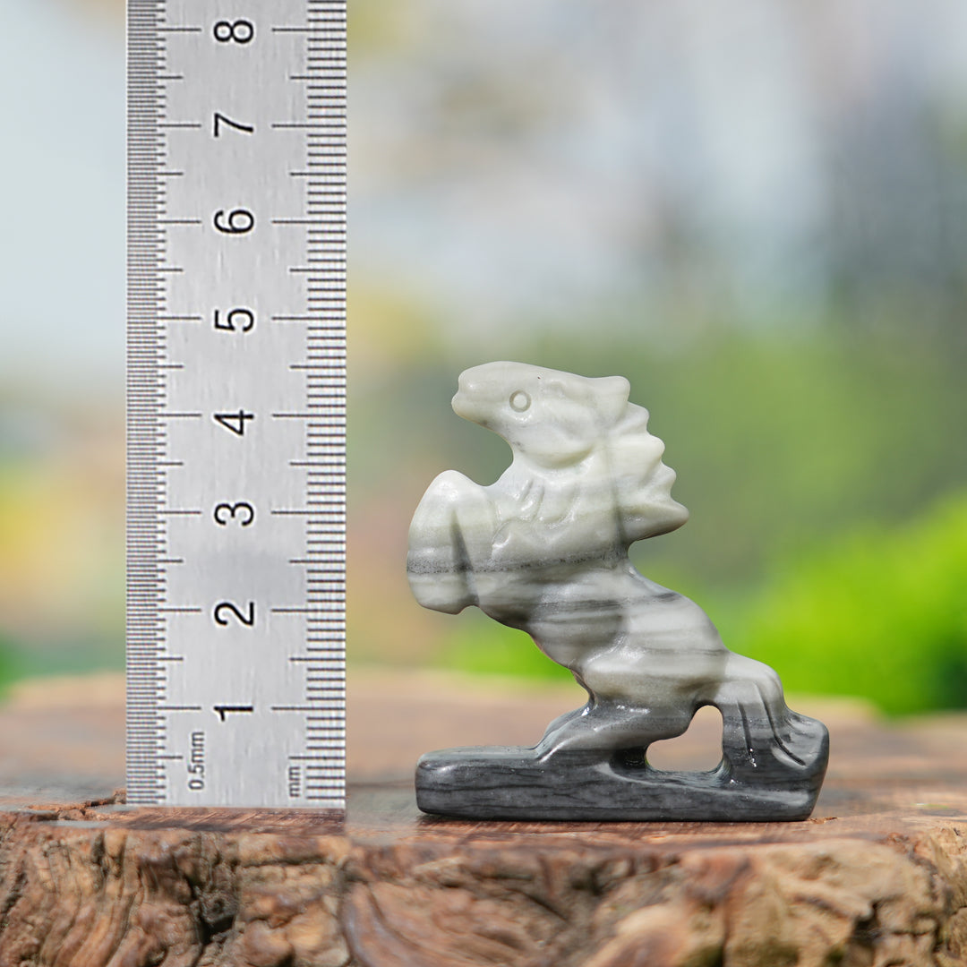 Natural Crystal Carving Horse
