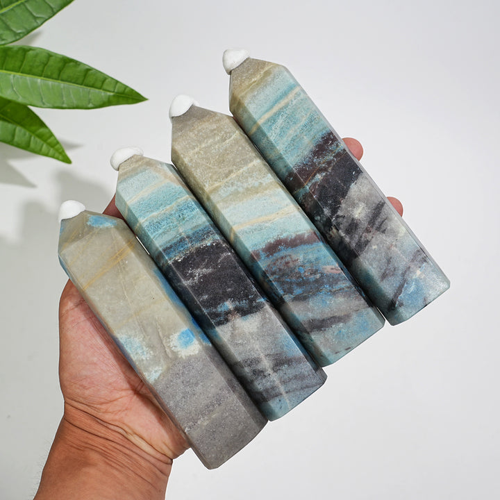 Natural Crystal Trolleite Tower Point