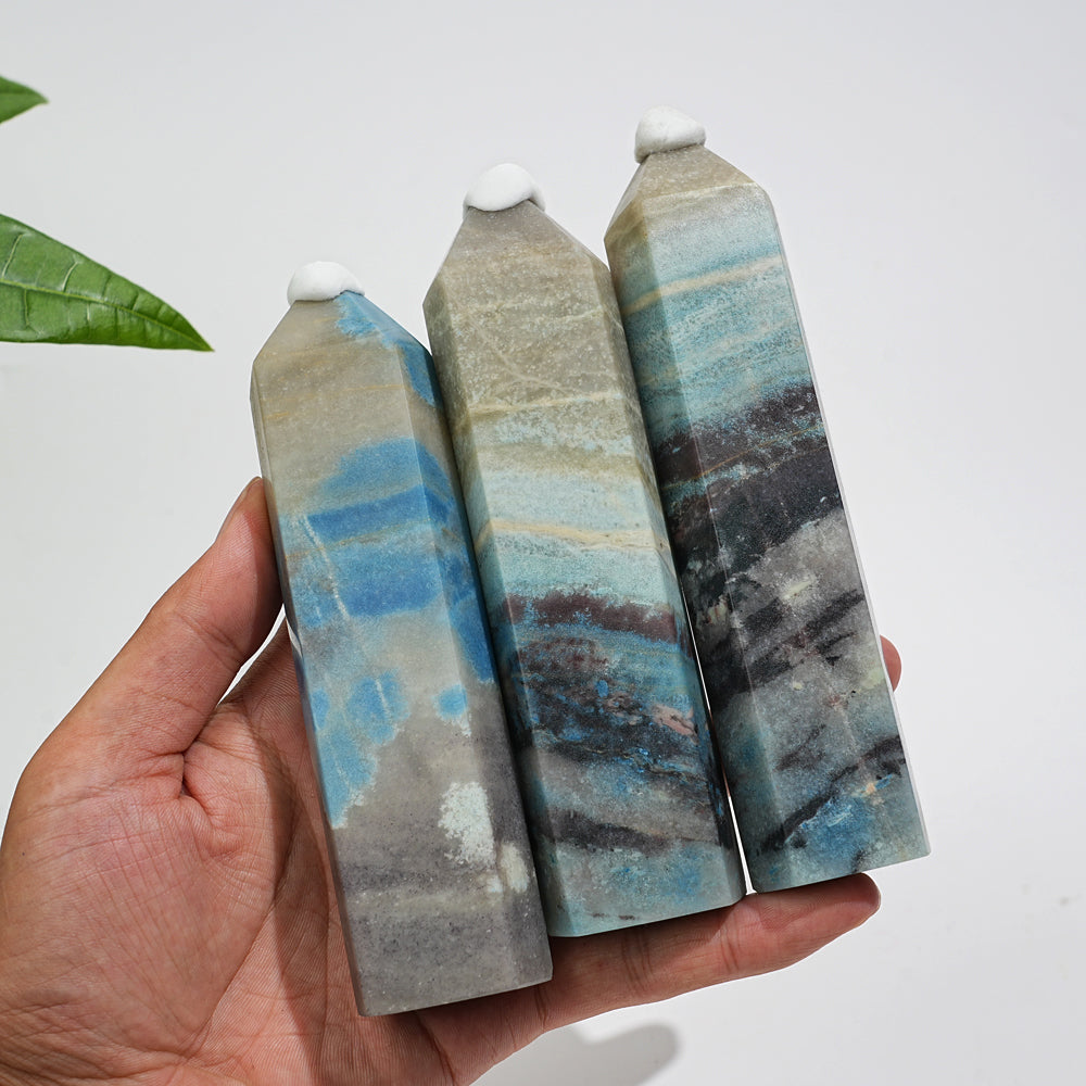 Natural Crystal Trolleite Tower Point