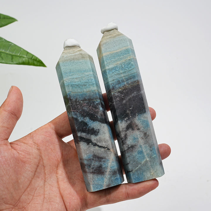 Natural Crystal Trolleite Tower Point
