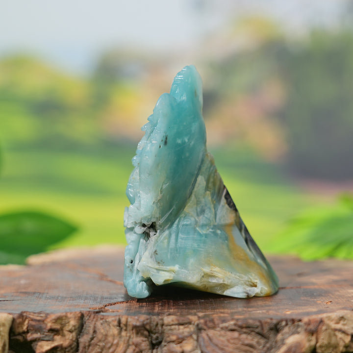 Natural Carving Blue Quartzite Landscape