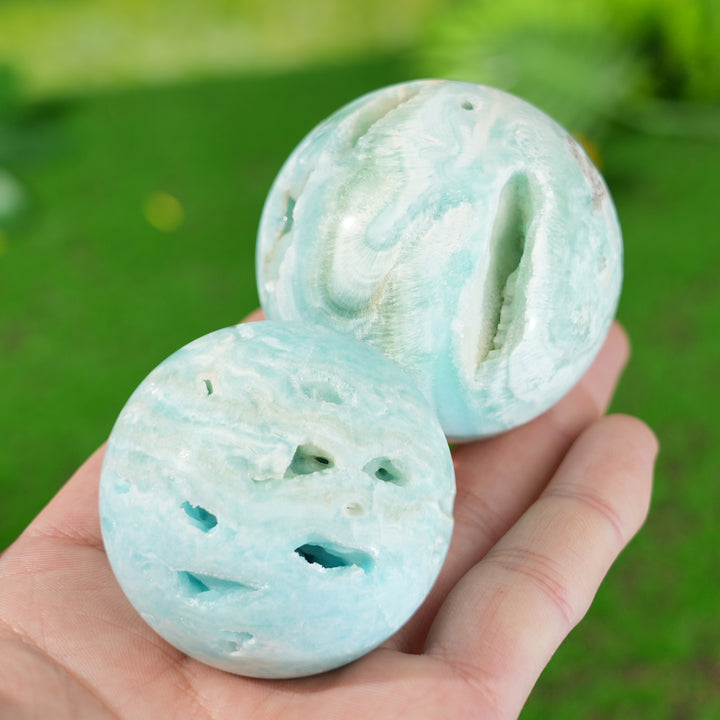 Natural Hemimorphite Sphere