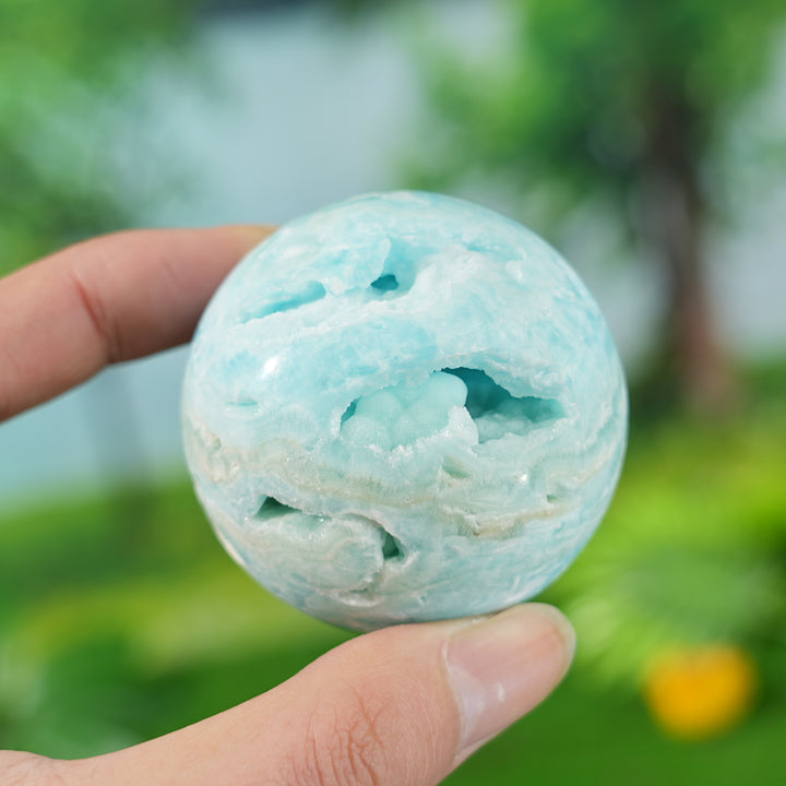 Natural Hemimorphite Sphere