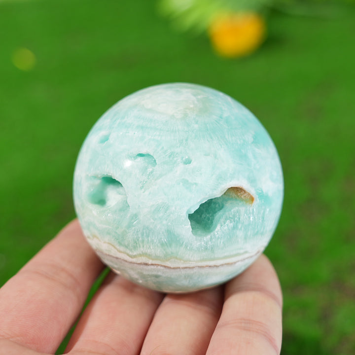 Natural Hemimorphite Sphere