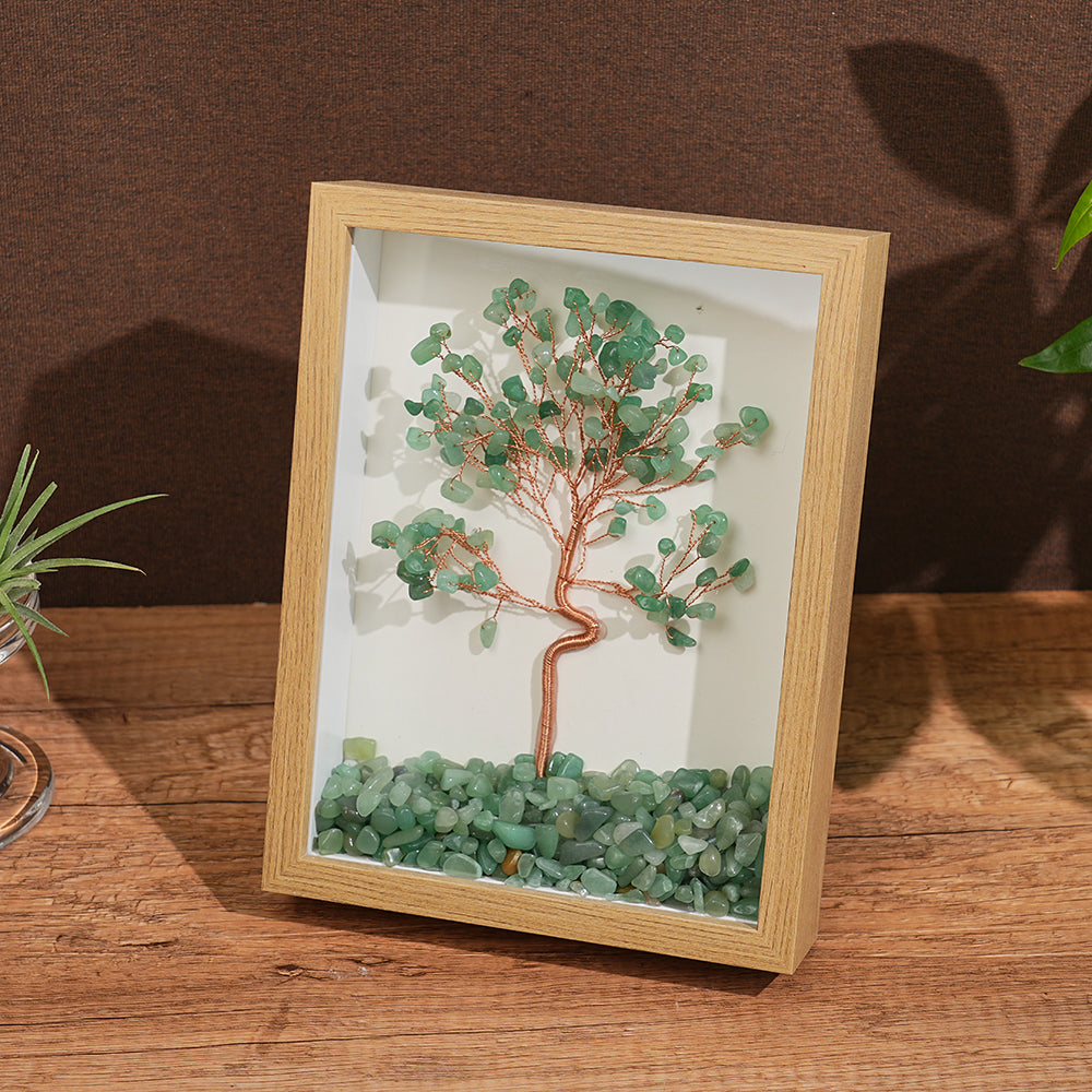 Natural Crystal Tree Frame Specimen