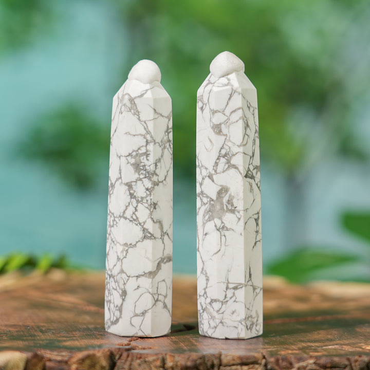 Natural Howlite point