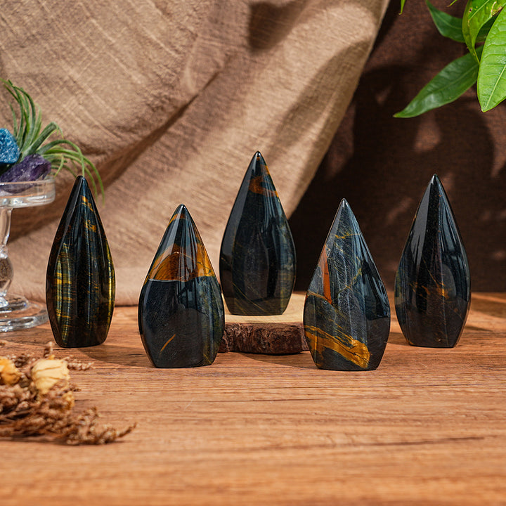 Crystal Tiger's Eye Teardrop