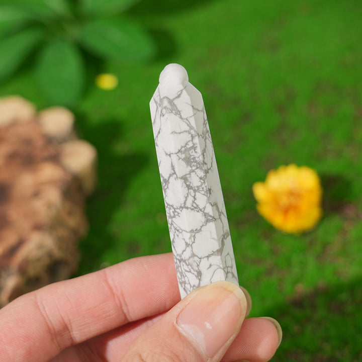 Natural Howlite point