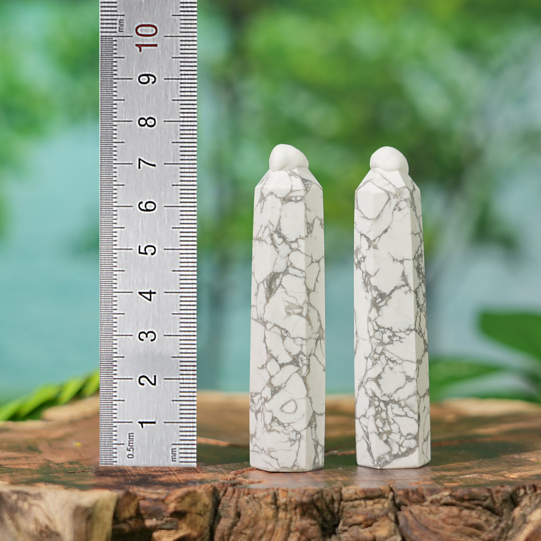 Natural Howlite point