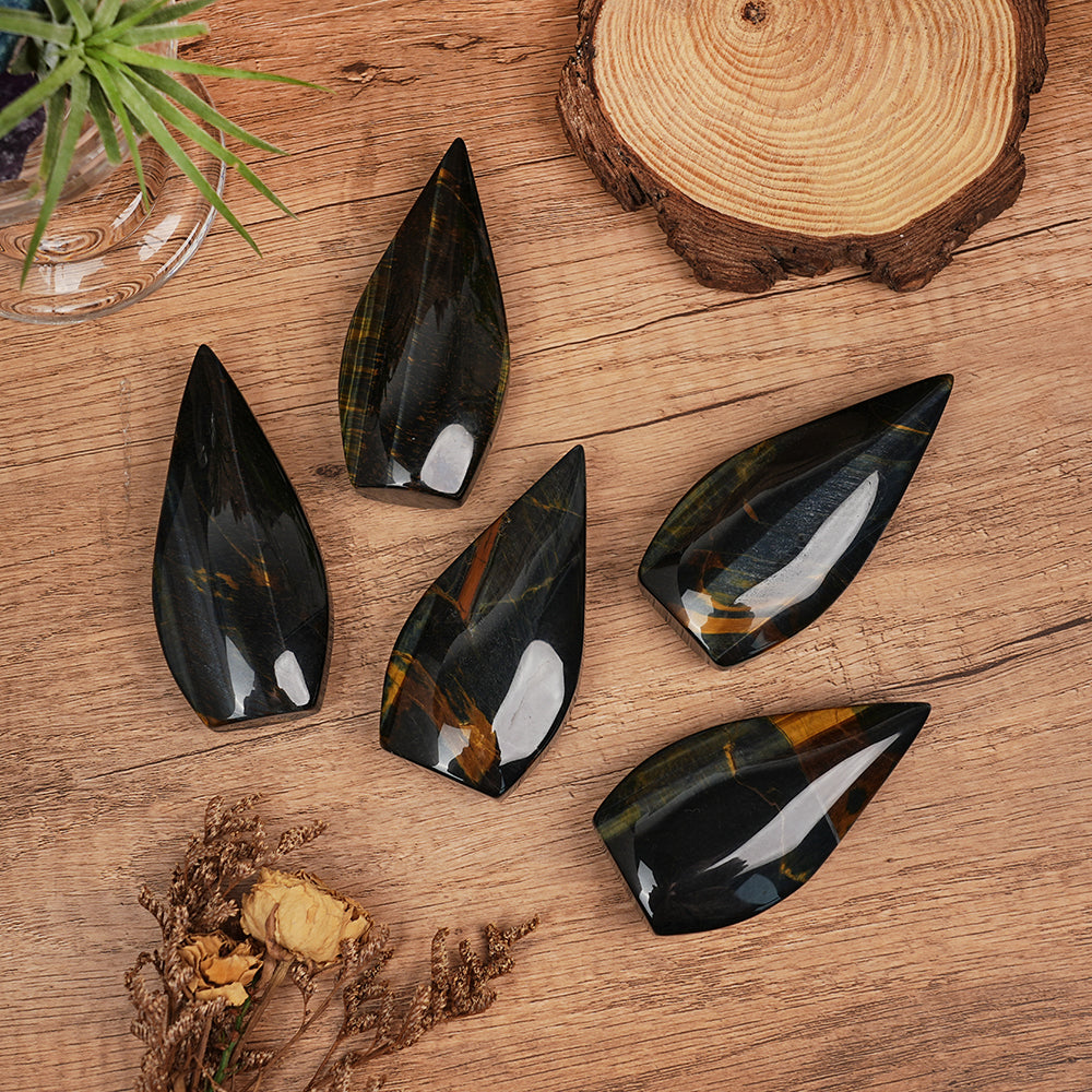 Crystal Tiger's Eye Teardrop