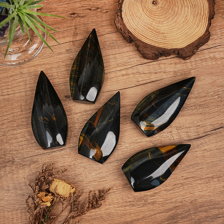 Crystal Tiger's Eye Teardrop