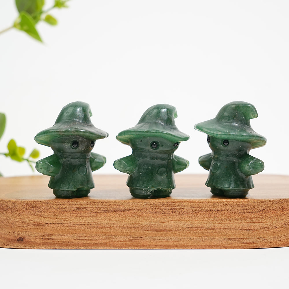 Natural Crystal Scarecrow Carving