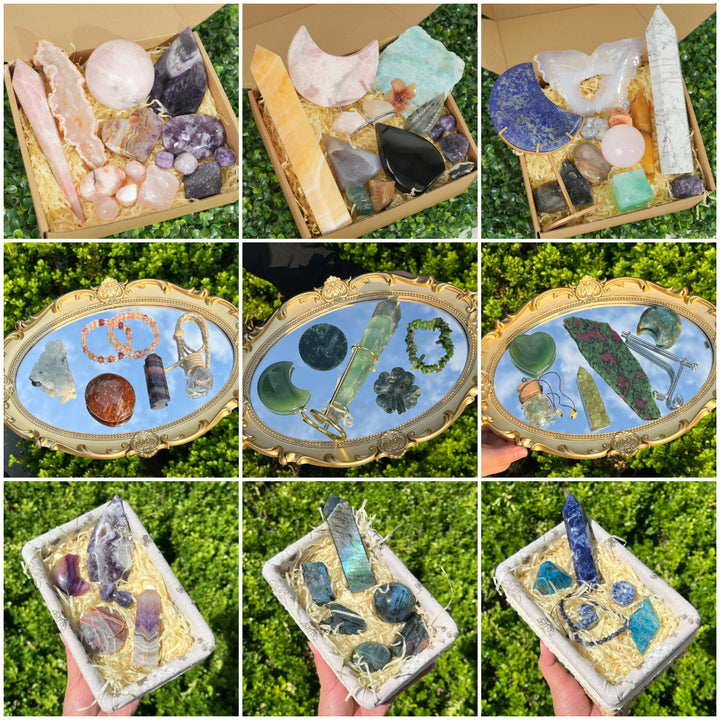 Natural Crystal Self-care Healing Value Bundle