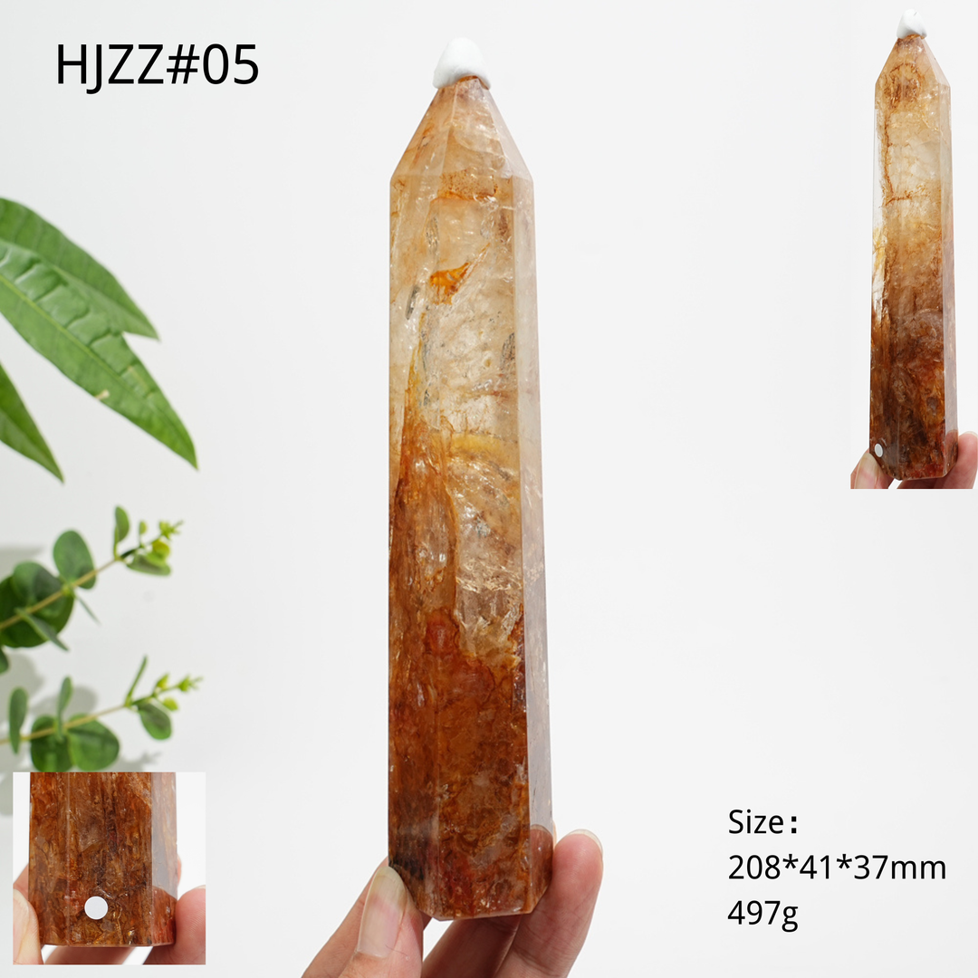 Unique,A Slightly Imperfect Natural Golden Healer Point