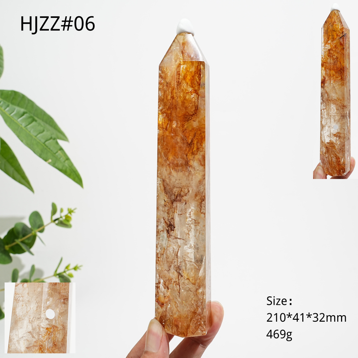 Unique,A Slightly Imperfect Natural Golden Healer Point