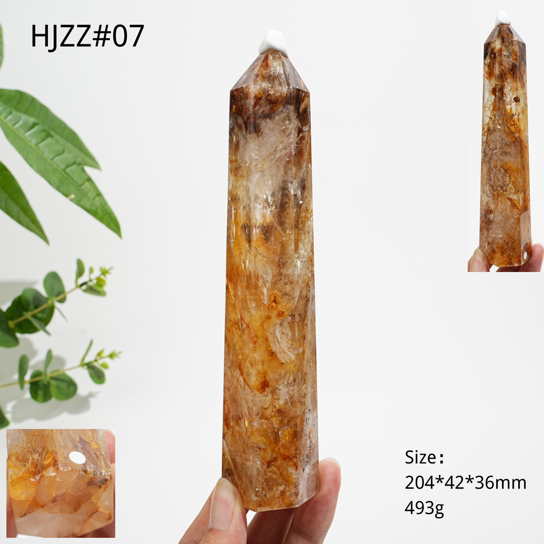 Unique,A Slightly Imperfect Natural Golden Healer Point