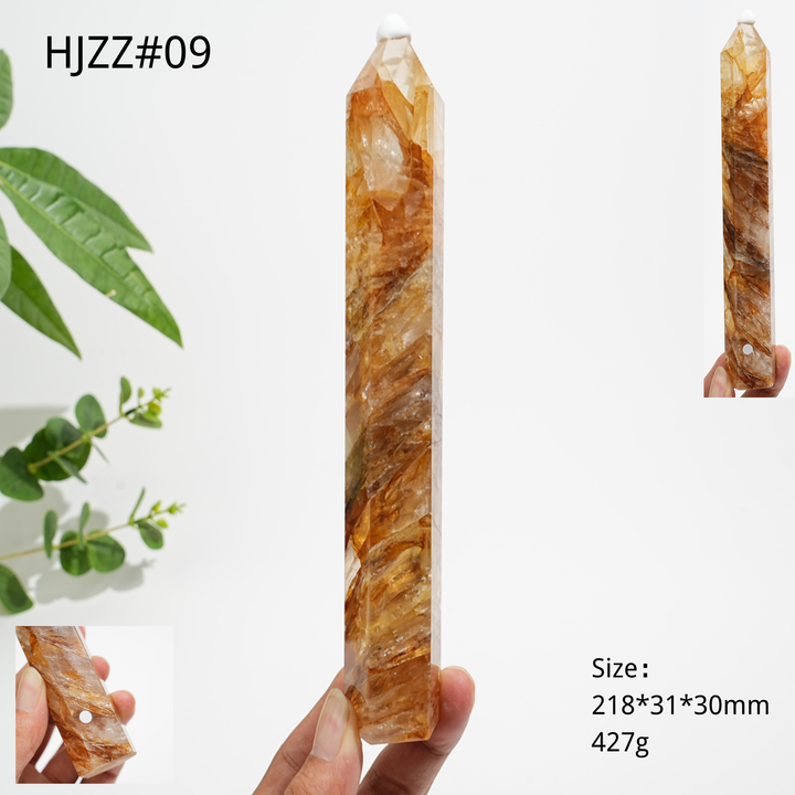 Unique,A Slightly Imperfect Natural Golden Healer Point