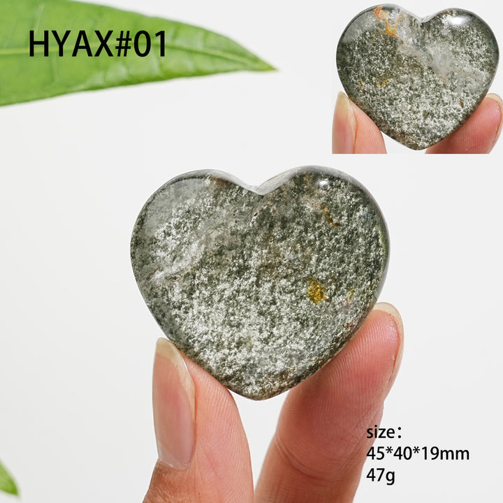 Unique,Natural Crystal Garden Quartz Heart