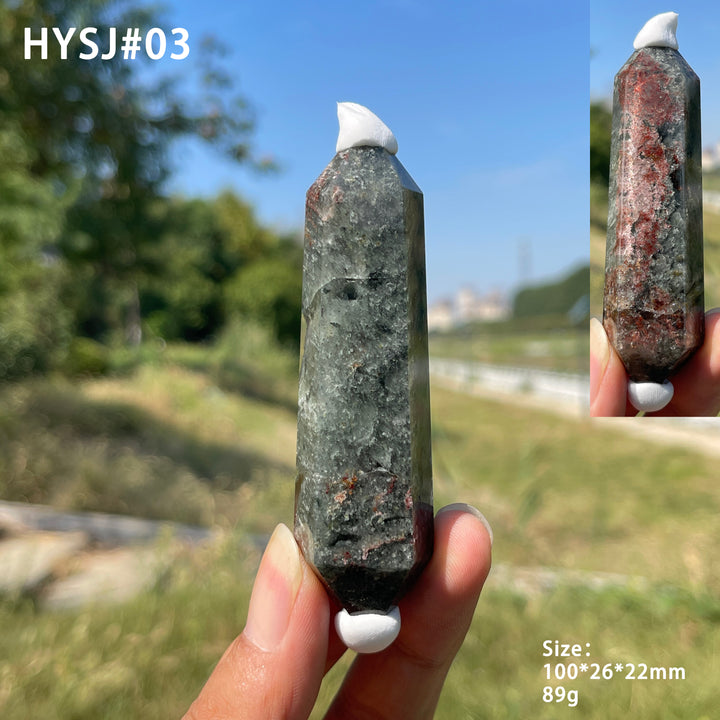 Unique,Natural Crystal Garden Quartz Double Point