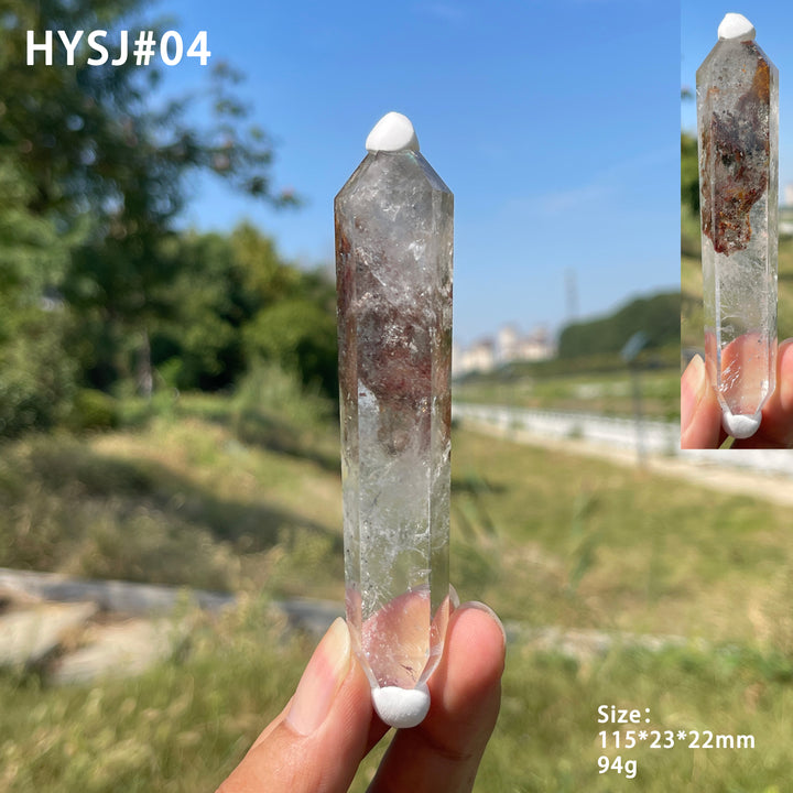 Unique,Natural Crystal Garden Quartz Double Point