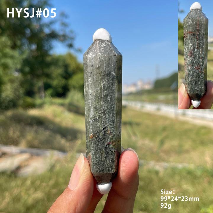 Unique,Natural Crystal Garden Quartz Double Point