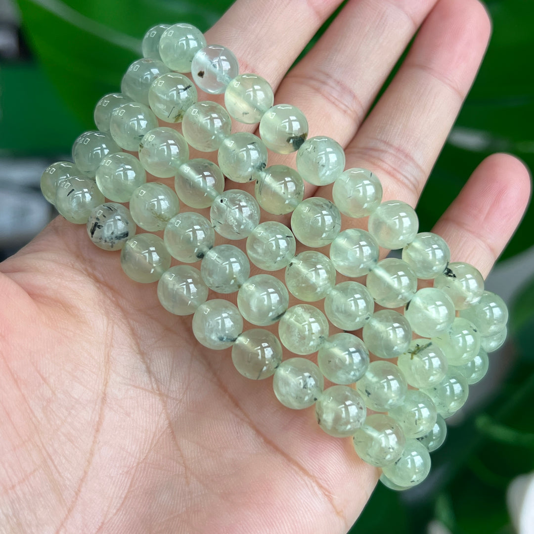 Prehnite Bracelet 8~8.5mm