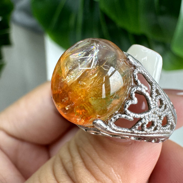 Fire Quartz Ring