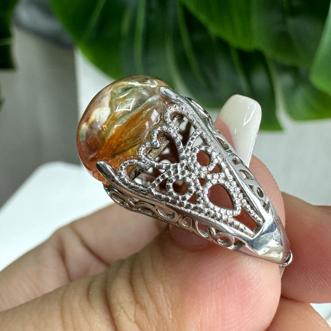 Fire Quartz Ring