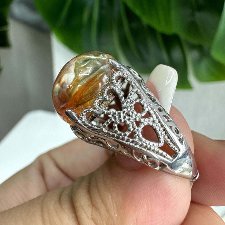 Fire Quartz Ring