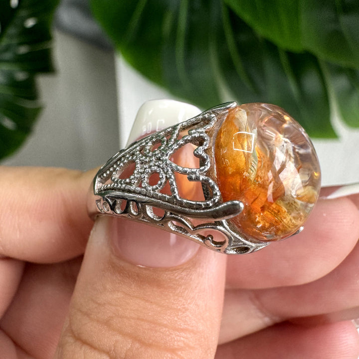 Fire Quartz Ring